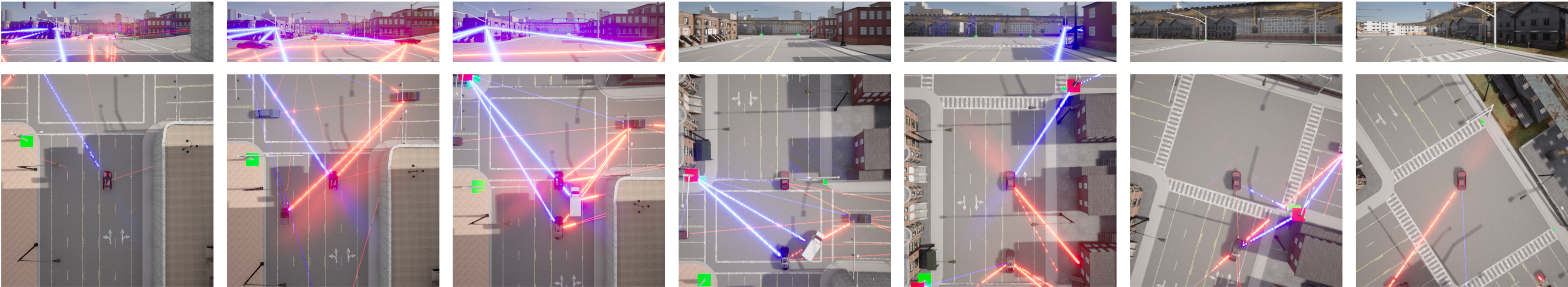 Daytime urban arterial traffic